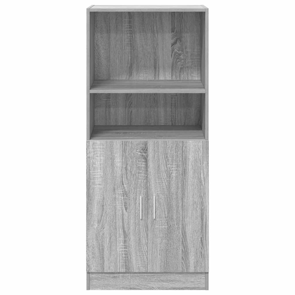 Mueble de cocina Sonoma gris 57x41,5x131,5 cm madera de ingeniería