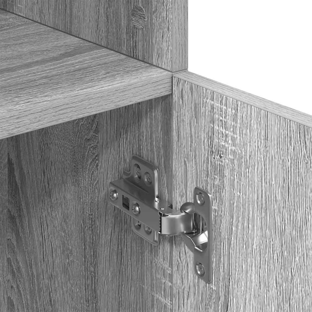 Mueble de cocina Sonoma gris 57x41,5x131,5 cm madera de ingeniería