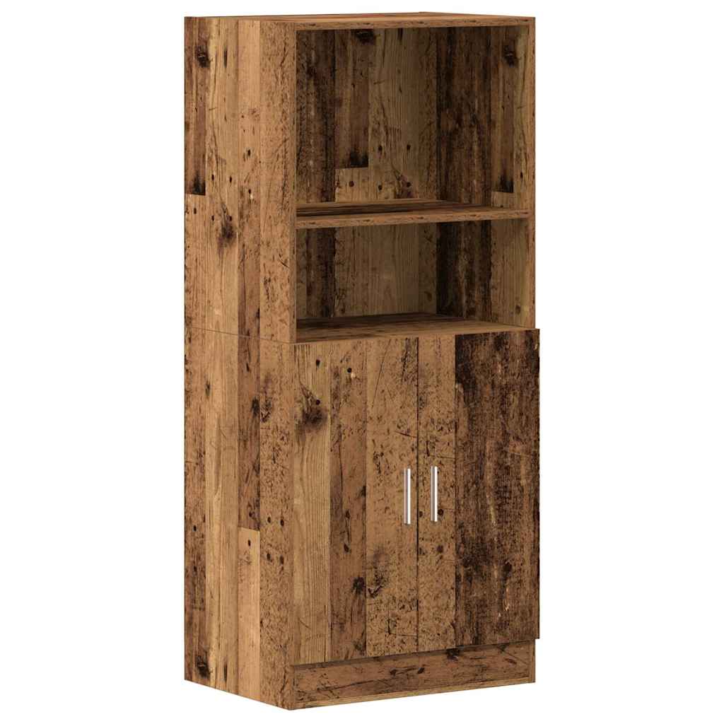 Mueble de cocina de madera antigua 57x41,5x131,5 cm madera de ingeniería