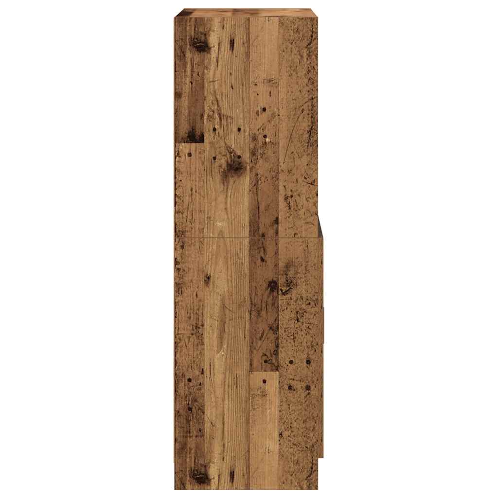 Mueble de cocina de madera antigua 57x41,5x131,5 cm madera de ingeniería