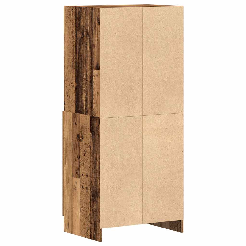 Mueble de cocina de madera antigua 57x41,5x131,5 cm madera de ingeniería