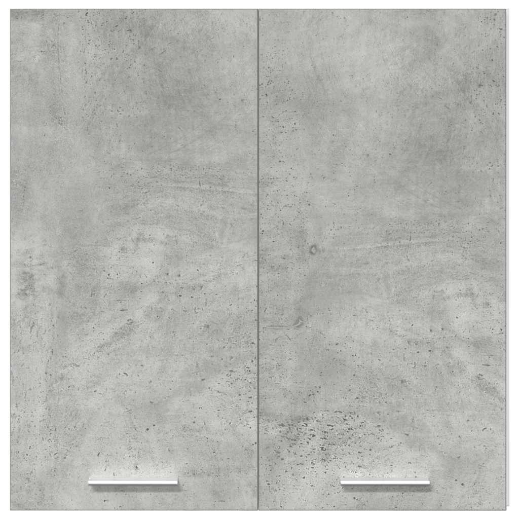 Mueble de cocina de pared gris hormigón 60x31x60 cm madera de ingeniería