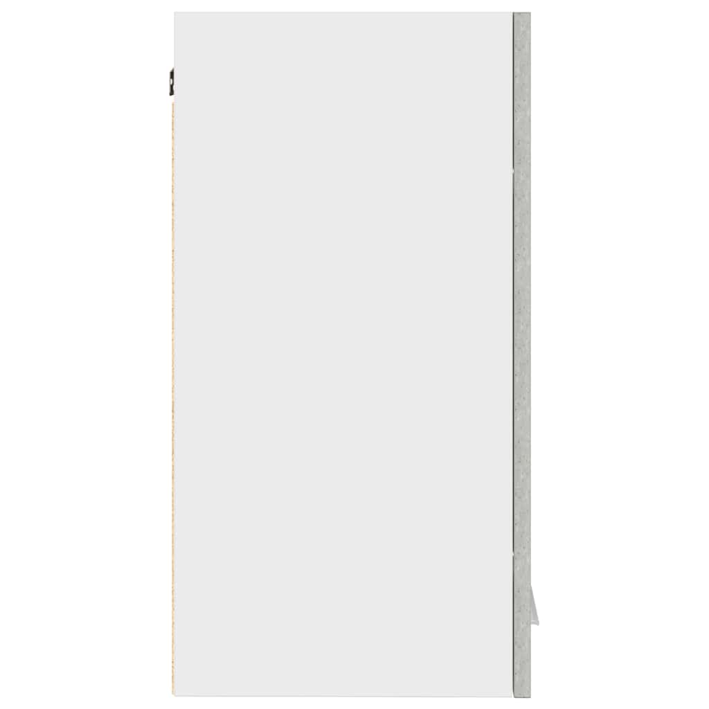 Mueble de cocina de pared gris hormigón 60x31x60 cm madera de ingeniería