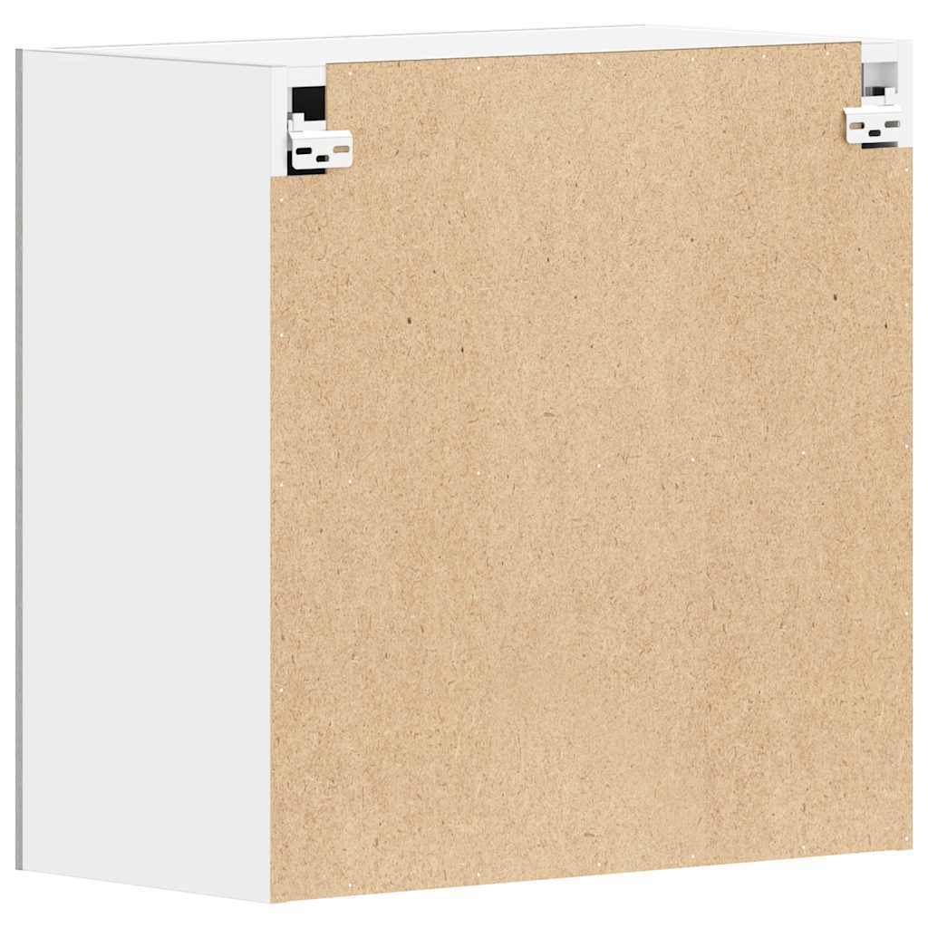 Mueble de cocina de pared gris hormigón 60x31x60 cm madera de ingeniería