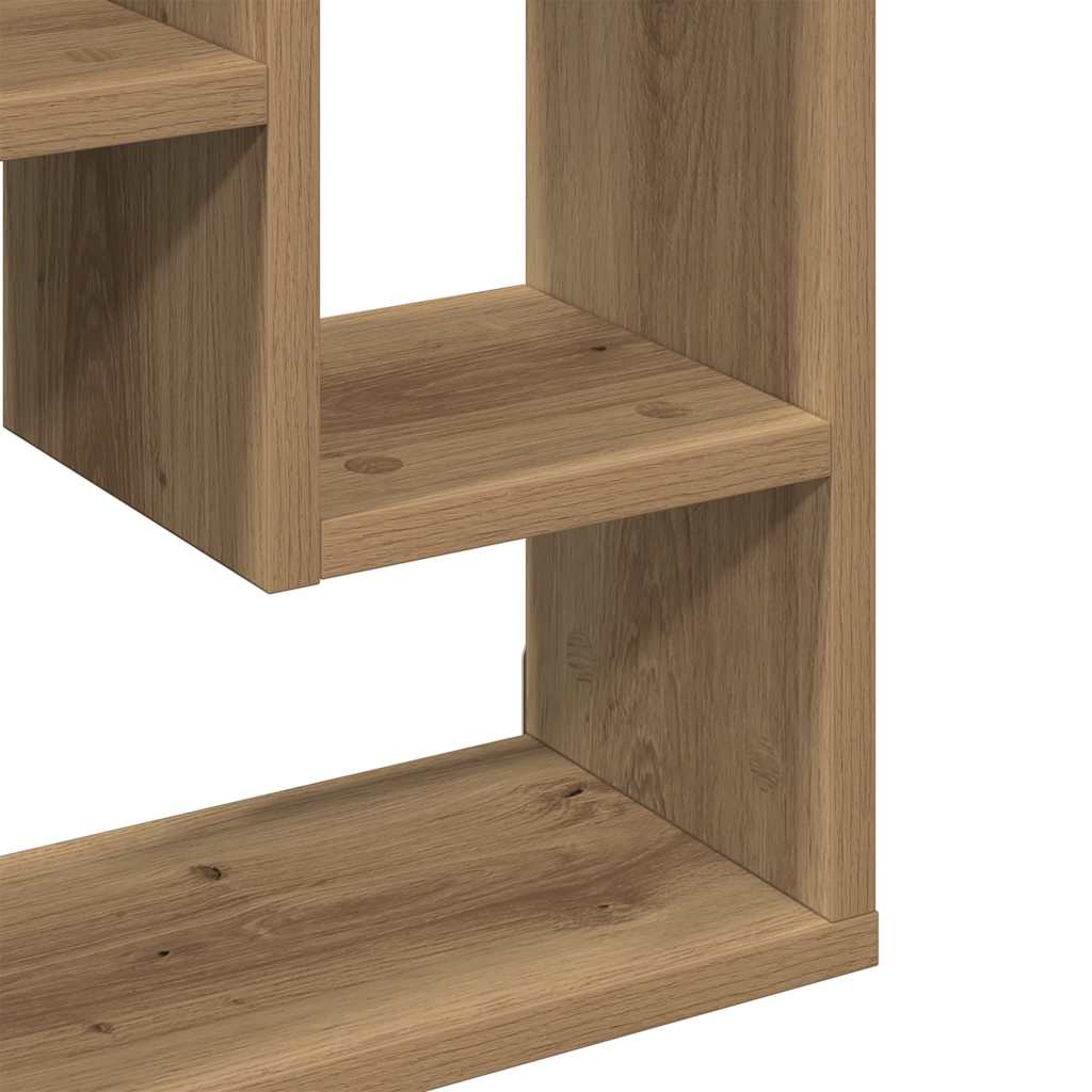 Étagère murale Chêne artisanal 36 x 16 x 90 cm Bois d'ingénierie