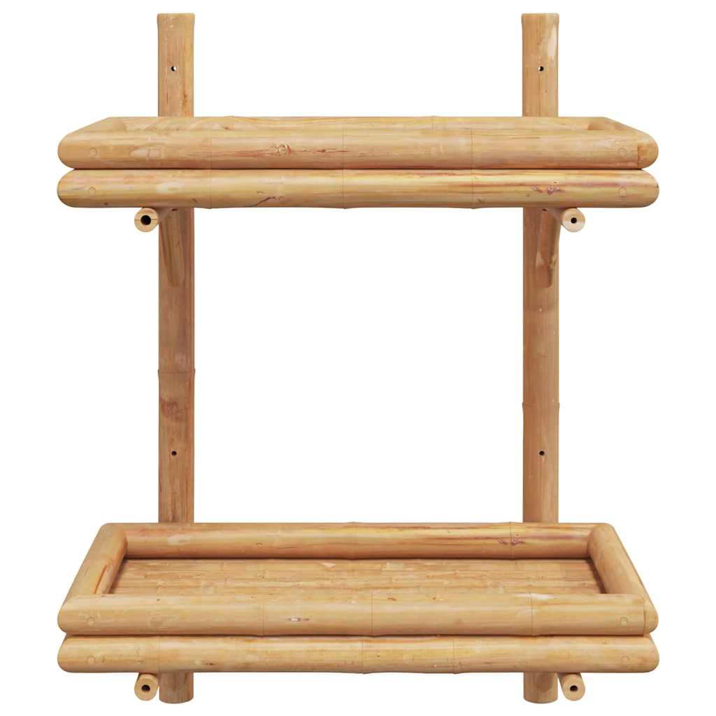 Étagère Murale avec étagère Marron 45 x 26 x 60 cm Bambou