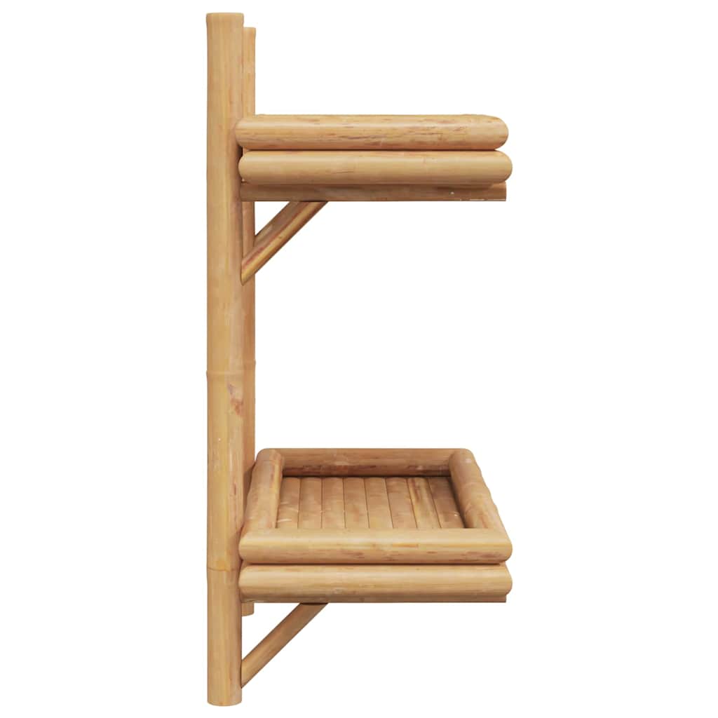 Étagère Murale avec étagère Marron 45 x 26 x 60 cm Bambou