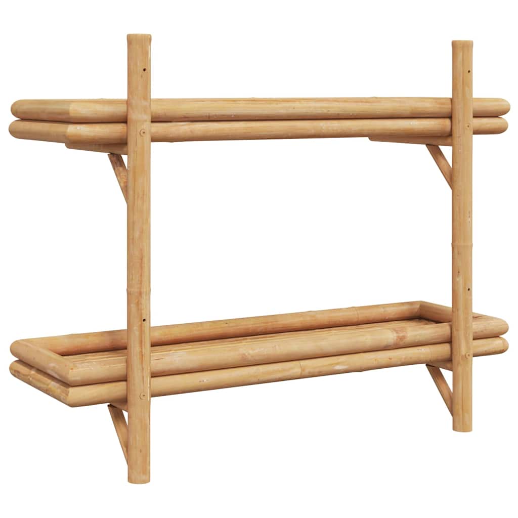 Étagère Murale avec étagère Marron 75 x 26 x 60 cm Bambou