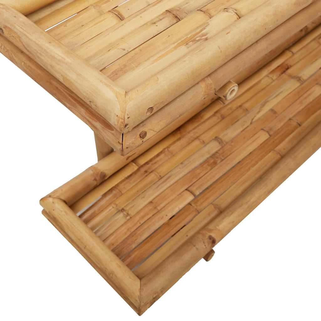 Étagère Murale avec étagère Marron 100 x 26 x 60 cm Bambou