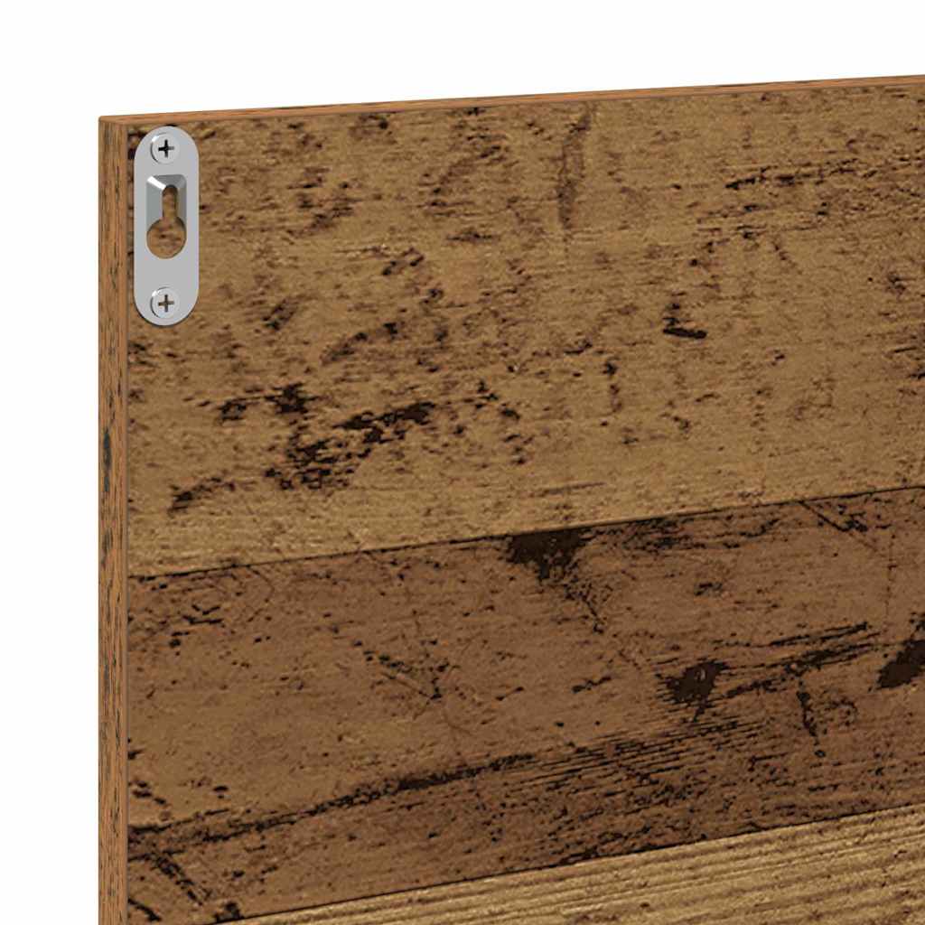 Étagère miroir Bois Ancien 90 x 10.5 x 37 cm Bois d'ingénierie