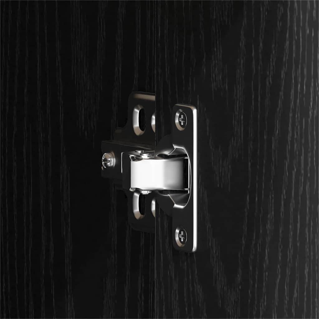 Étagère Murale Chêne noir 140 x 41 x 75 cm Bois d'ingénierie