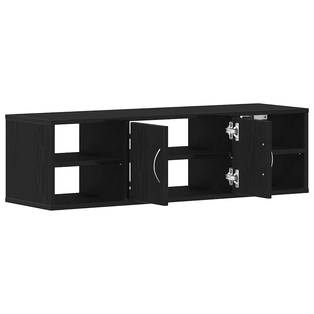 Étagère Murale Chêne noir 140 x 41 x 75 cm Bois d'ingénierie