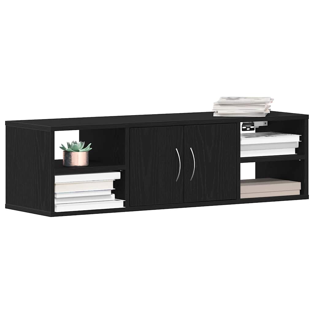 Étagère Murale Chêne noir 140 x 41 x 75 cm Bois d'ingénierie