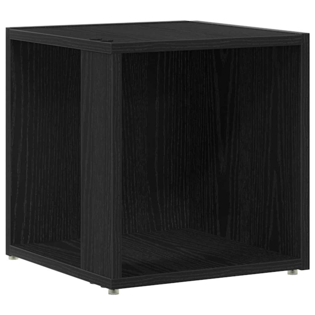 Étagères d'angle Chêne noir 33 x 33 x 34.5 cm Bois d'ingénierie