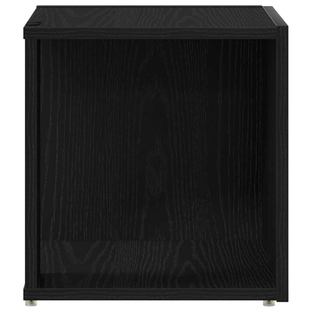 Étagères d'angle Chêne noir 33 x 33 x 34.5 cm Bois d'ingénierie
