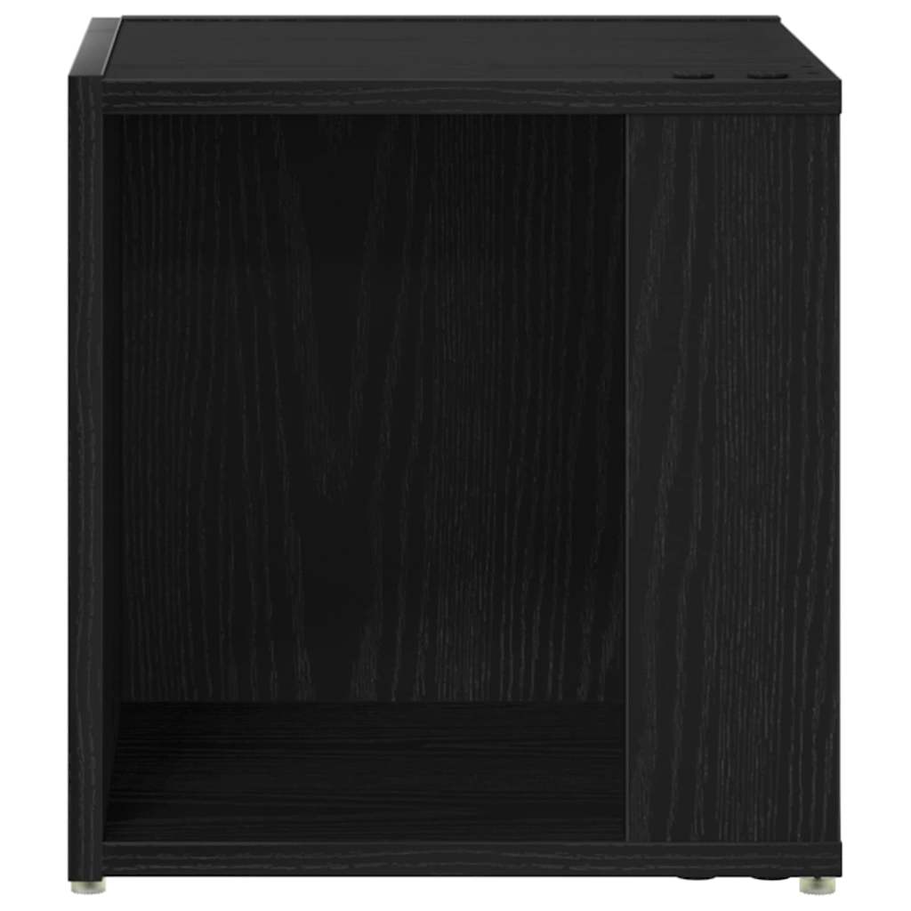 Étagères d'angle Chêne noir 33 x 33 x 34.5 cm Bois d'ingénierie