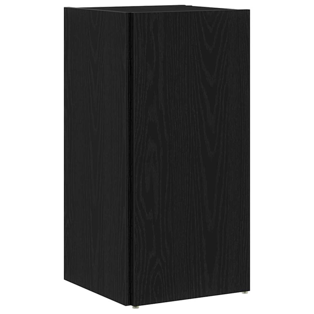 Étagères d'angle Chêne noir 33 x 33 x 67 cm Bois d'ingénierie