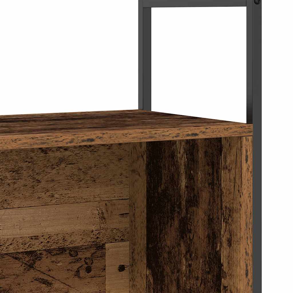 Étagère Chêne fumé 80 x 30 x 78.5 cm Bois d'ingénierie