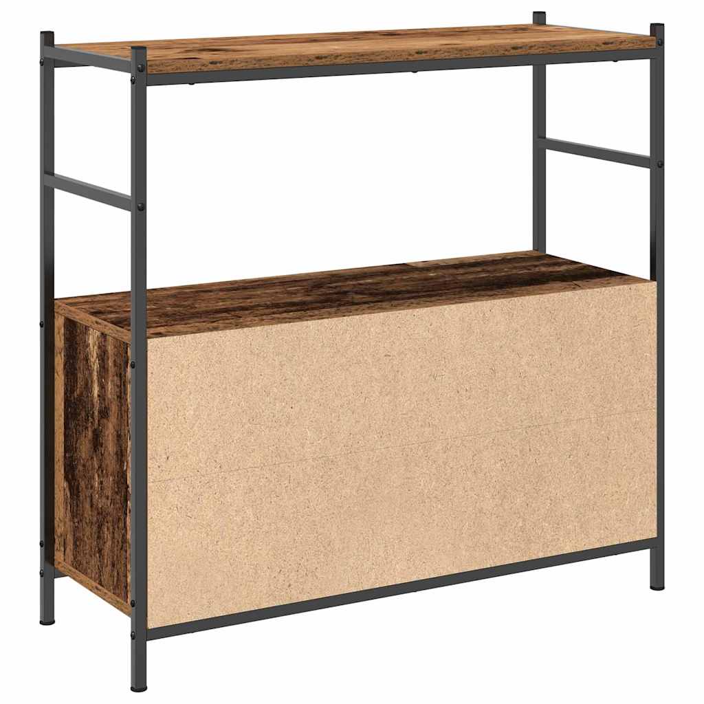 Étagère Chêne fumé 80 x 30 x 78.5 cm Bois d'ingénierie