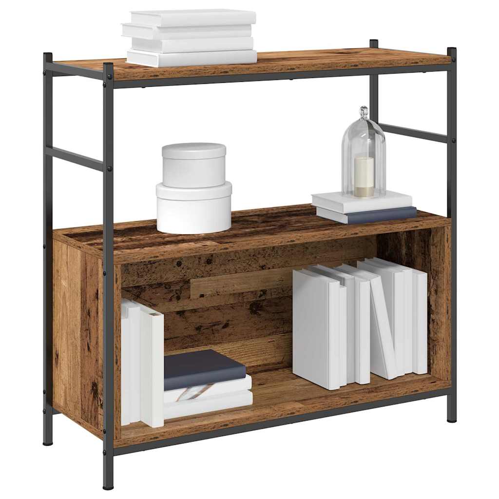 Étagère Chêne fumé 80 x 30 x 78.5 cm Bois d'ingénierie