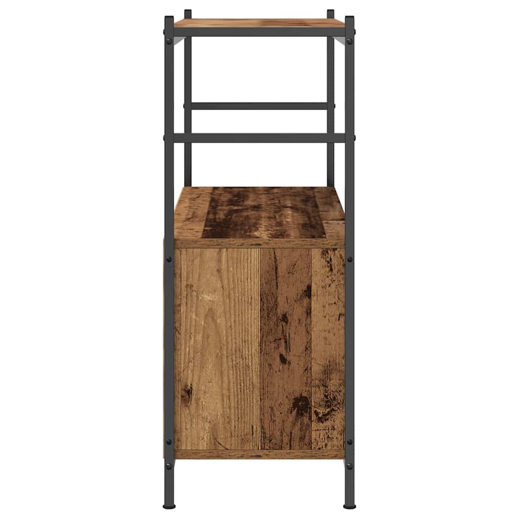 Étagère Chêne fumé 80 x 30 x 78.5 cm Bois d'ingénierie