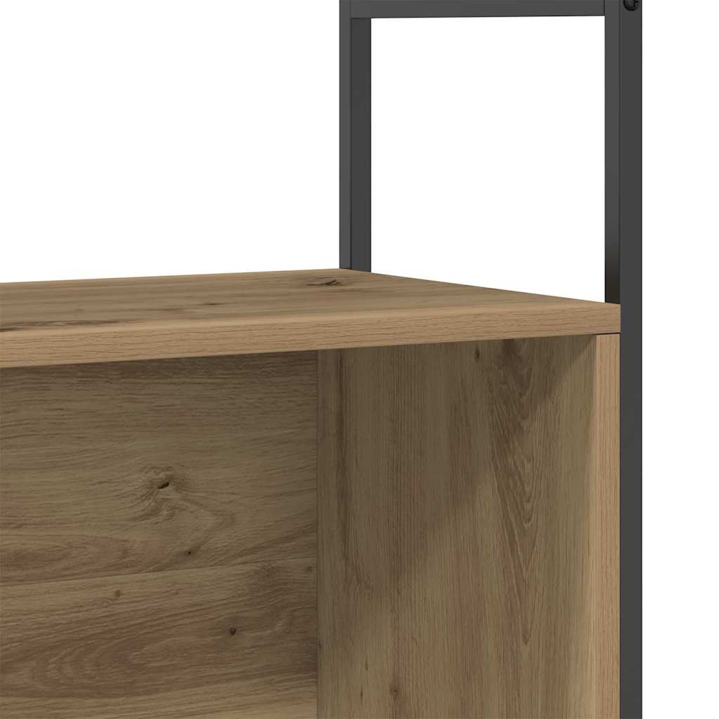 Étagère chêne artisanal 80 x 30 x 78.5 cm Bois d'ingénierie