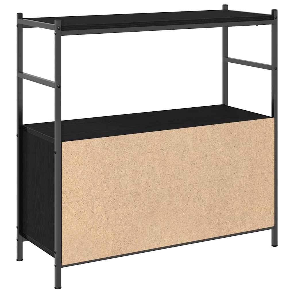 Étagère Chêne noir 80 x 30 x 78.5 cm Bois d'ingénierie