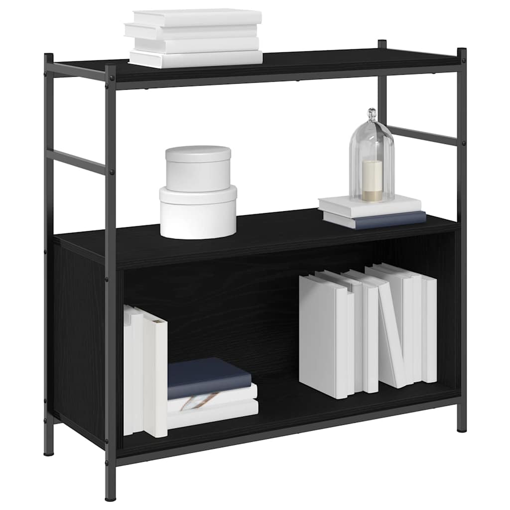 Étagère Chêne noir 80 x 30 x 78.5 cm Bois d'ingénierie