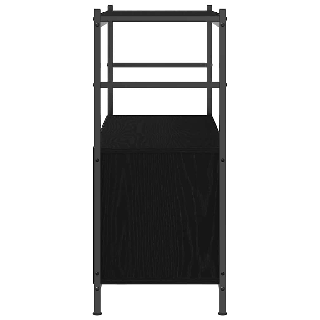 Étagère Chêne noir 80 x 30 x 78.5 cm Bois d'ingénierie