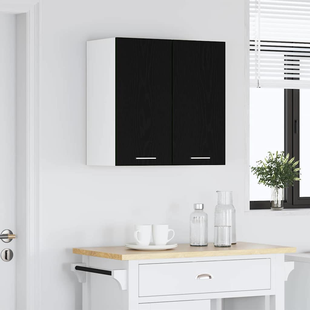 Armoire suspendue Chêne noir 60 x 31 x 60 cm Bois d'ingénierie