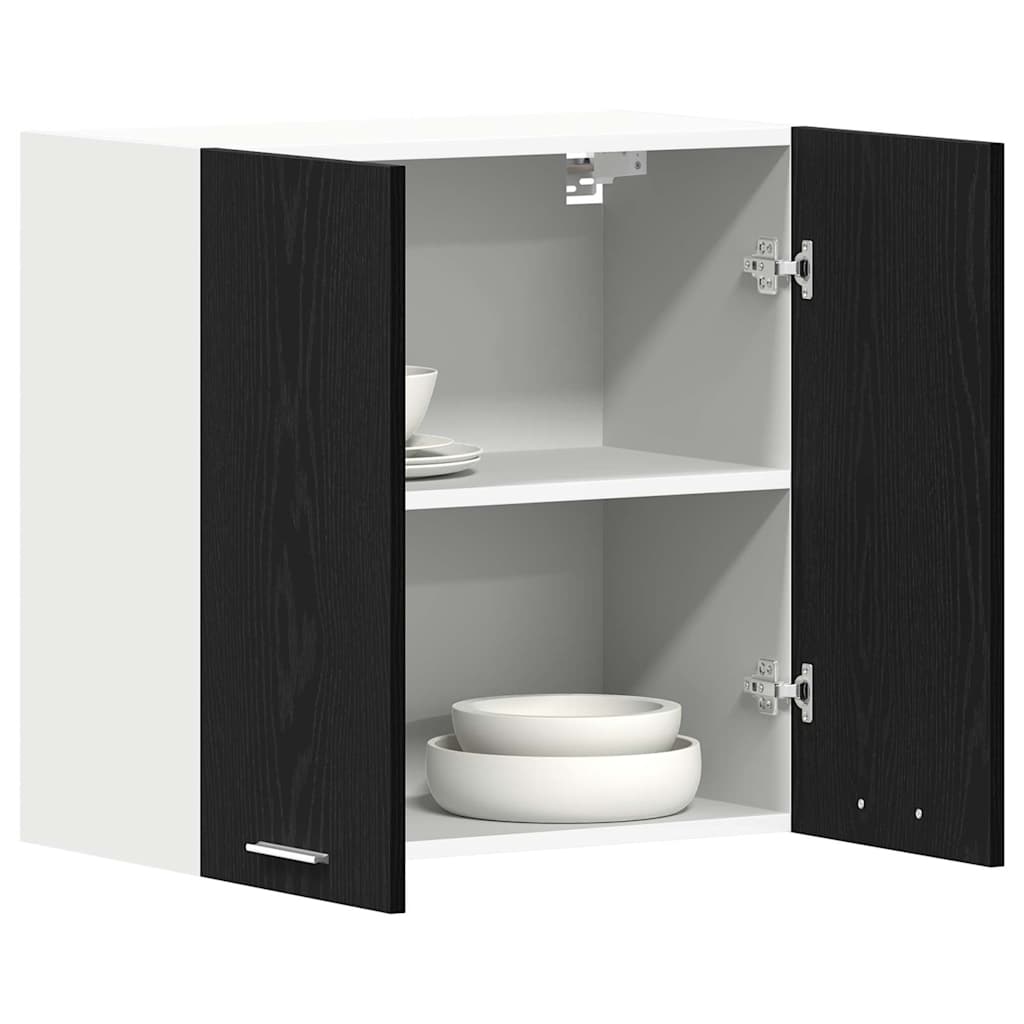 Armoire suspendue Chêne noir 60 x 31 x 60 cm Bois d'ingénierie