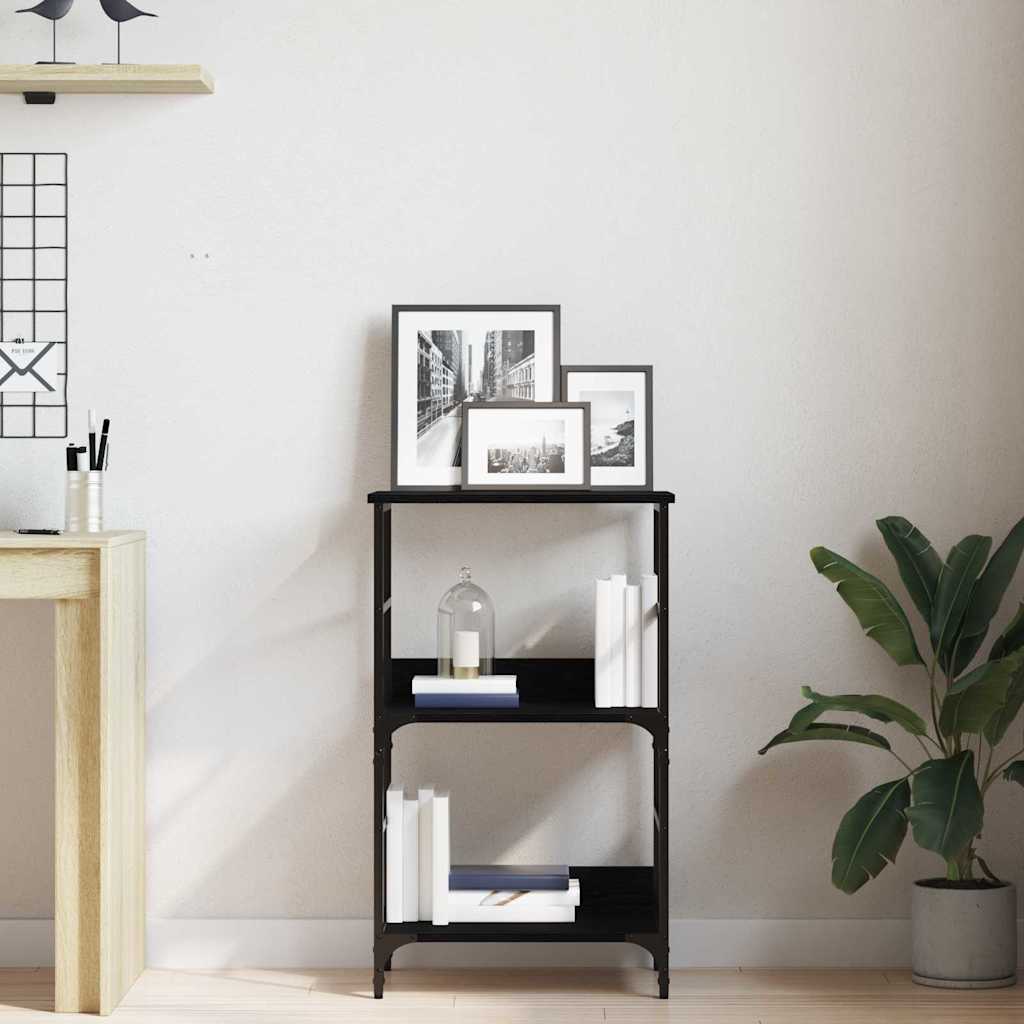 Étagère Chêne noir 50 x 33 x 82 cm Bois d'ingénierie