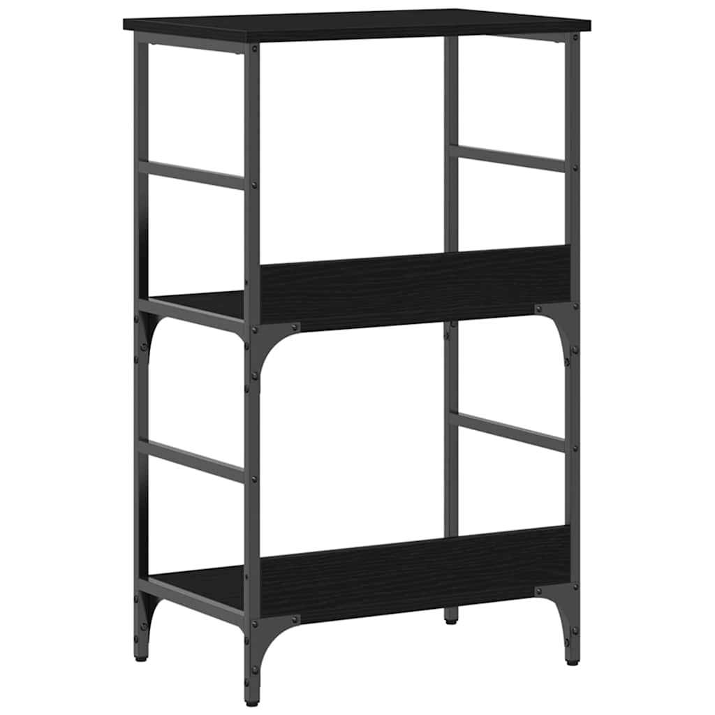 Étagère Chêne noir 50 x 33 x 82 cm Bois d'ingénierie
