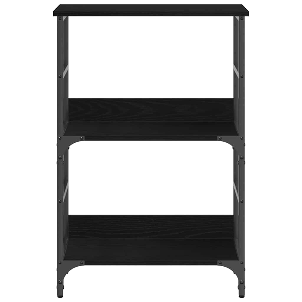 Étagère Chêne noir 50 x 33 x 82 cm Bois d'ingénierie