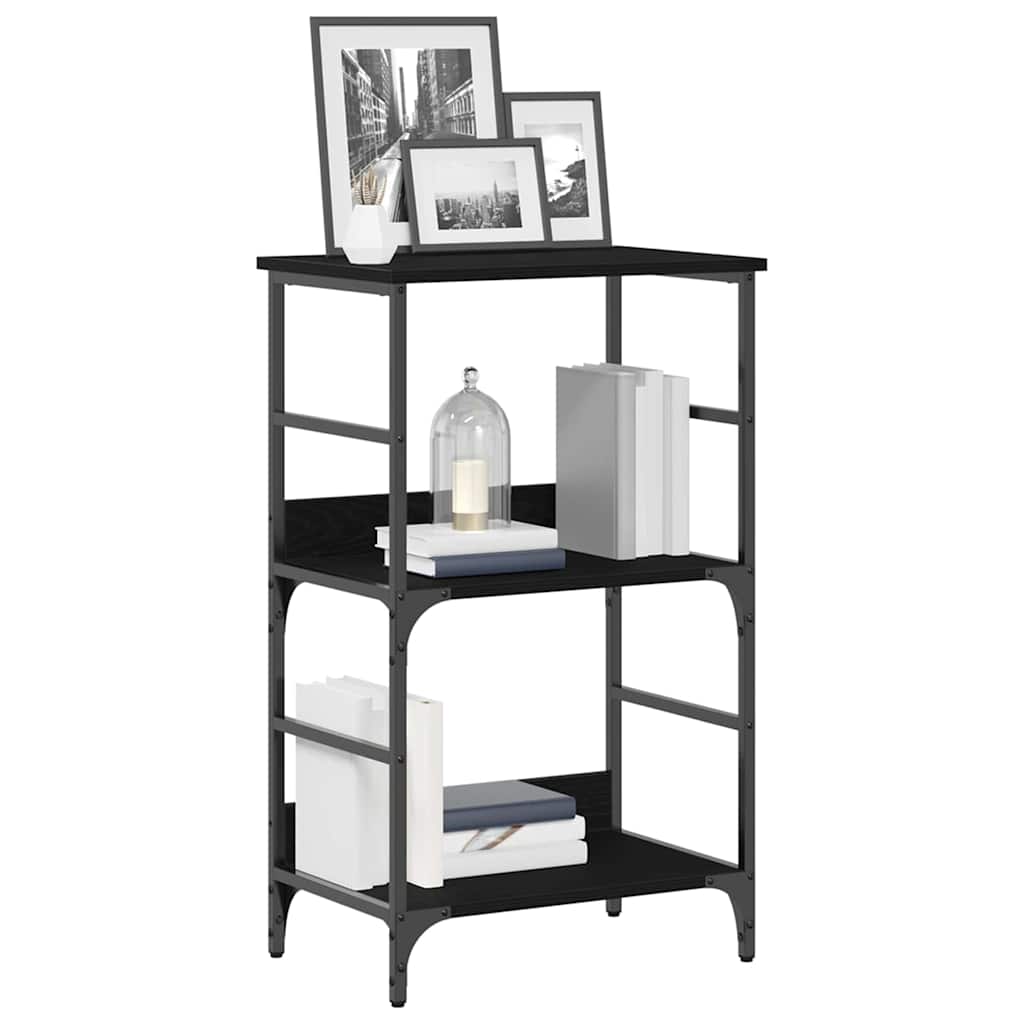 Étagère Chêne noir 50 x 33 x 82 cm Bois d'ingénierie