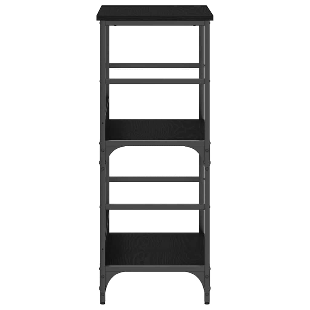 Étagère Chêne noir 50 x 33 x 82 cm Bois d'ingénierie