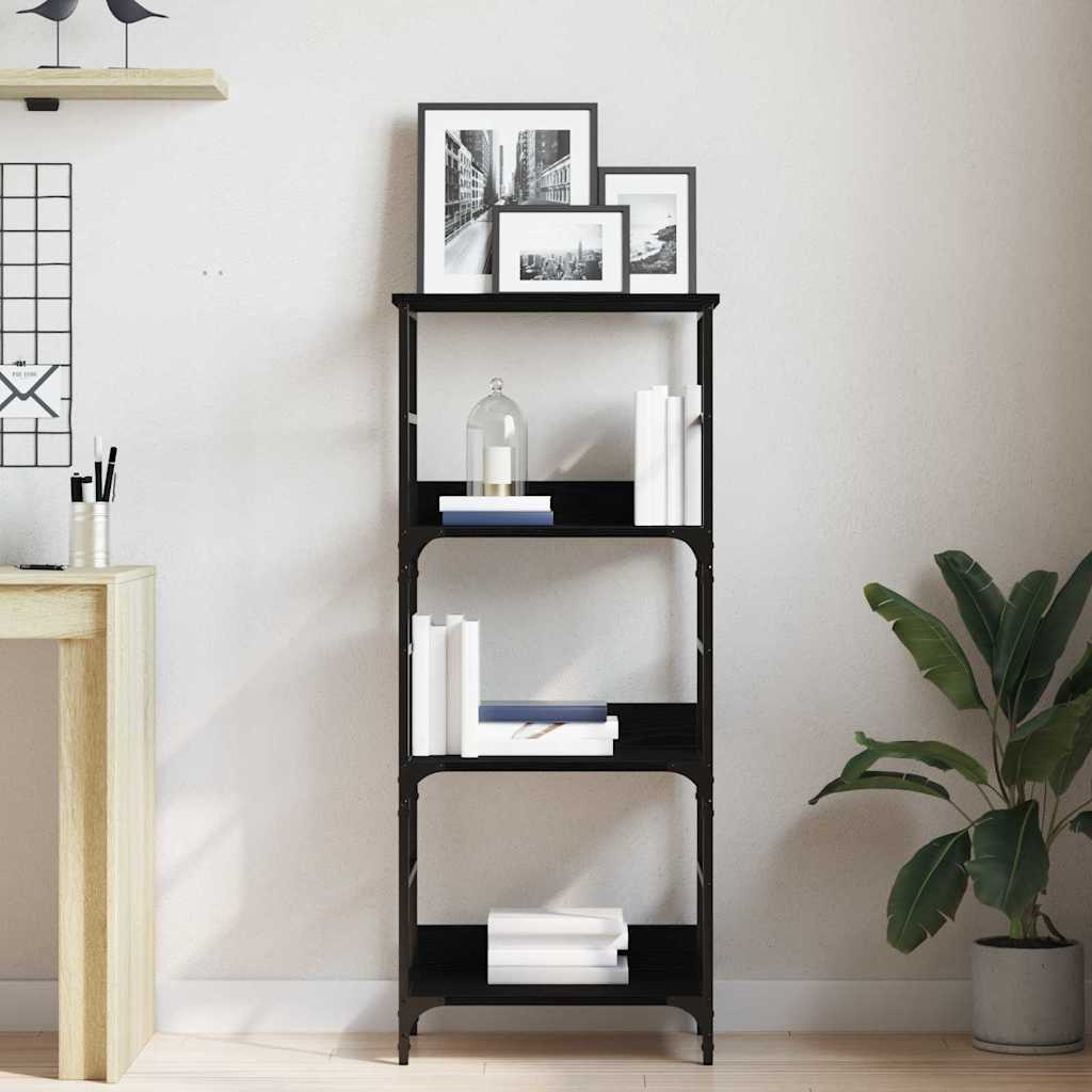 Étagère Chêne noir 50 x 33 x 117.5 cm Bois d'ingénierie