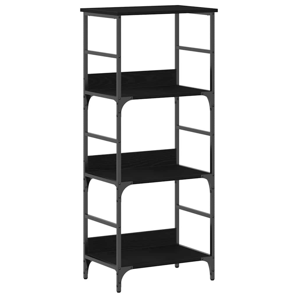 Étagère Chêne noir 50 x 33 x 117.5 cm Bois d'ingénierie