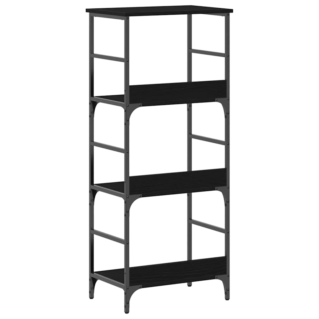 Étagère Chêne noir 50 x 33 x 117.5 cm Bois d'ingénierie