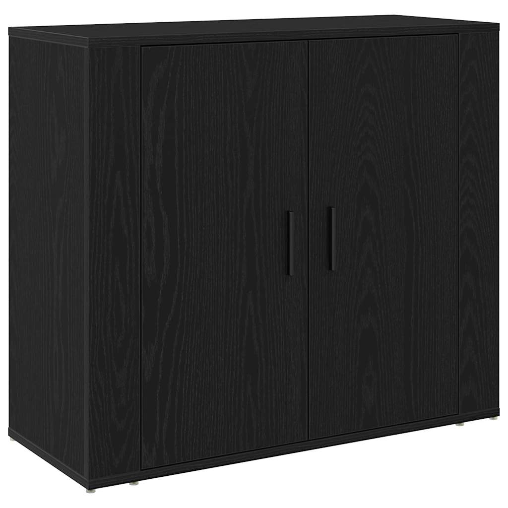 Étagère Chêne noir 80 x 33 x 150 cm Bois d'ingénierie