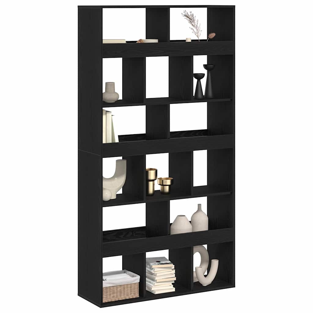 Étagère 2 pcs Chêne noir 100 x 33 x 187,5 cm Bois d'ingénierie