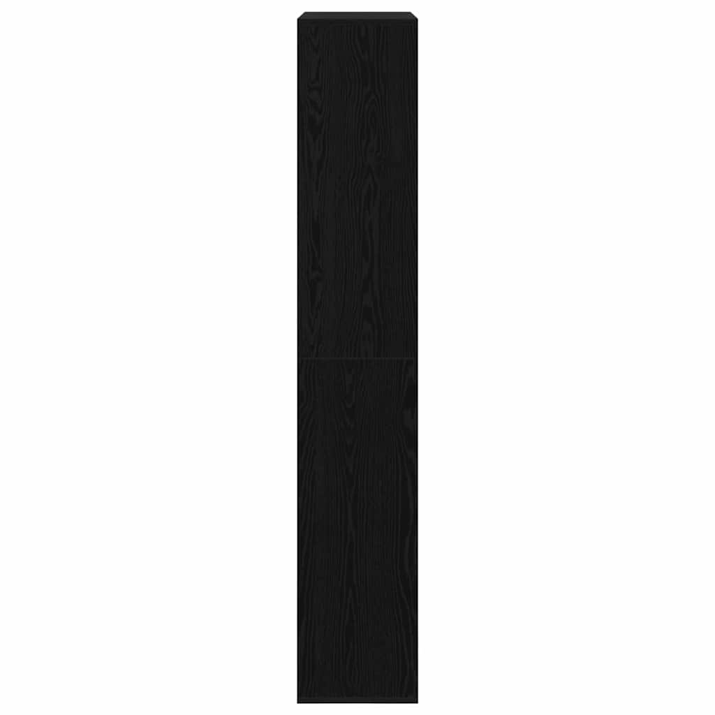 Étagère 2 pcs Chêne noir 100 x 33 x 187,5 cm Bois d'ingénierie