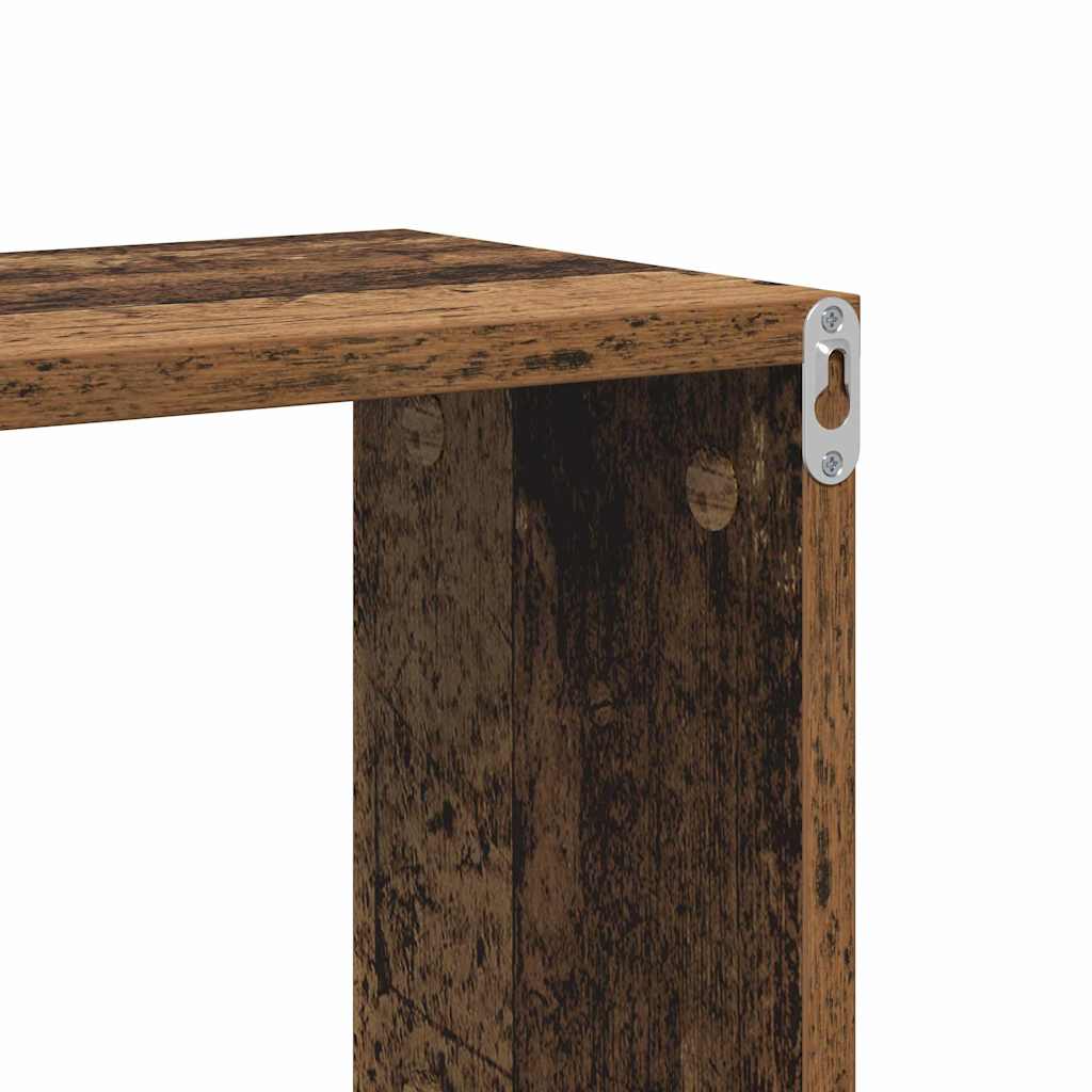 Étagère Murale Bois Ancien 100 x 20 x 53 cm Bois d'ingénierie