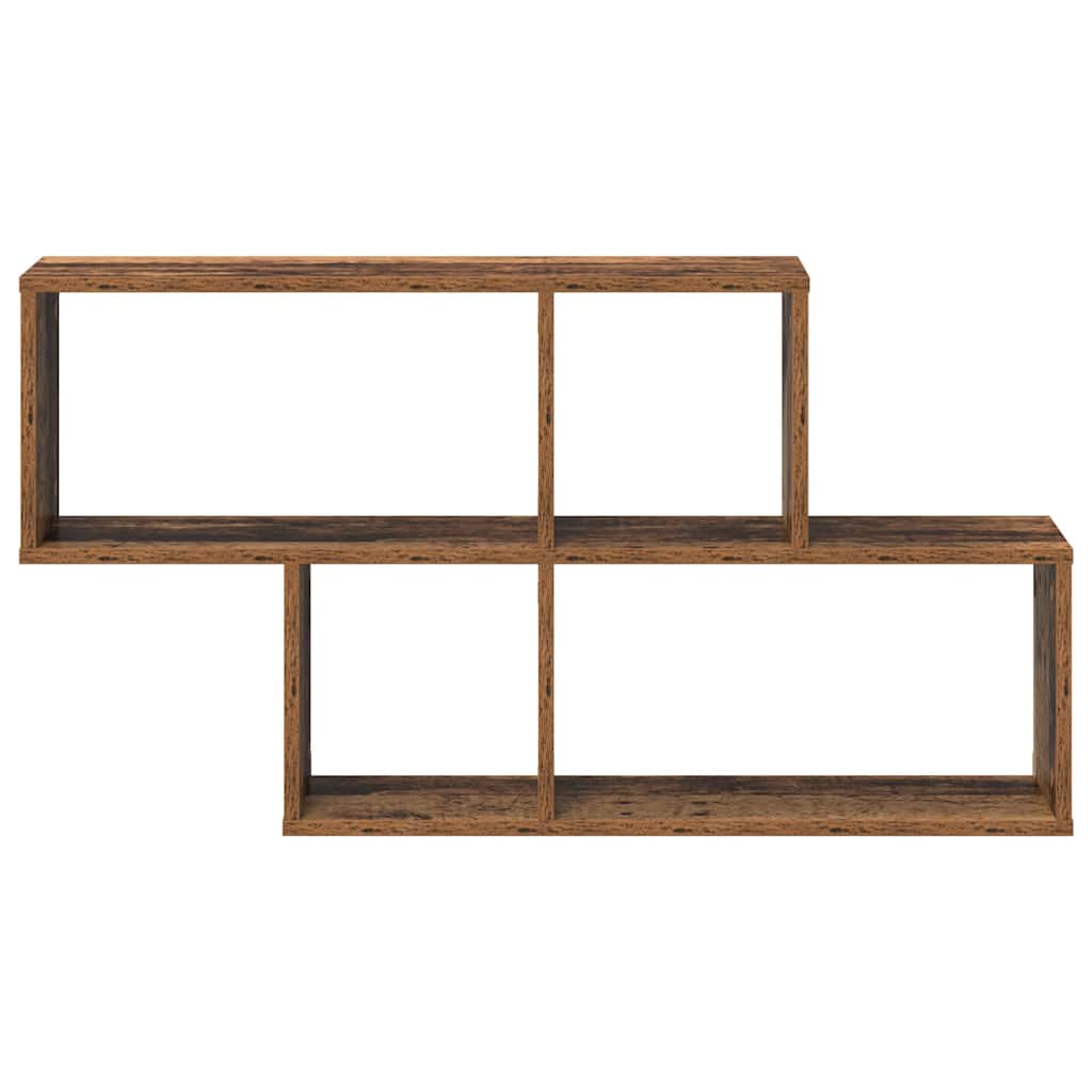 Étagère Murale Bois Ancien 100 x 20 x 53 cm Bois d'ingénierie