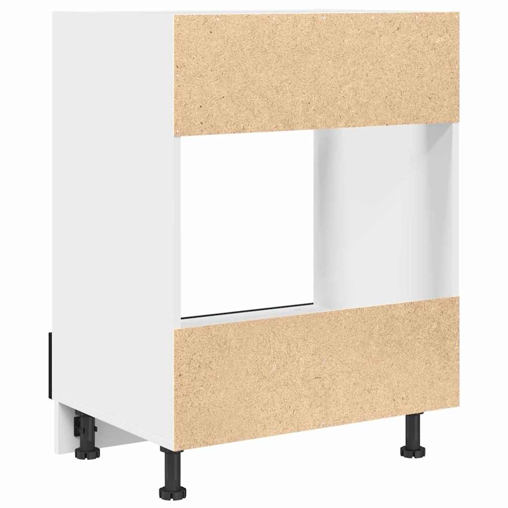 Armoire de four Chêne noir 60 x 46 x 81.5 cm Bois d'ingénierie
