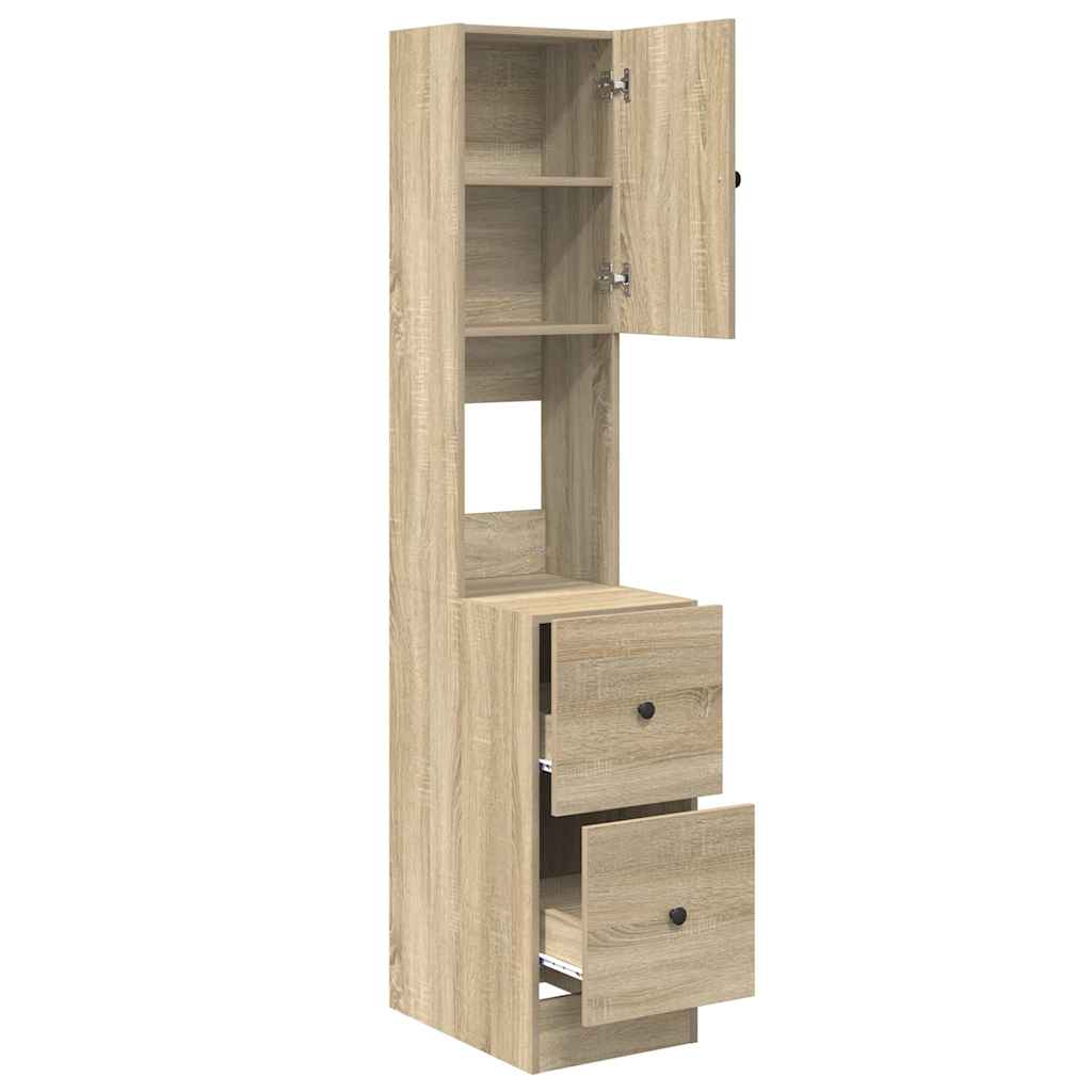 Armoire de cuisine Beige 35 x 50 x 180 cm Bois d'ingénierie