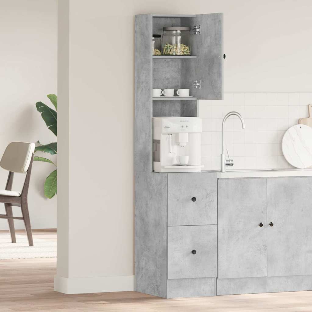 Armoire de cuisine Gris 35 x 50 x 180 cm Bois d'ingénierie