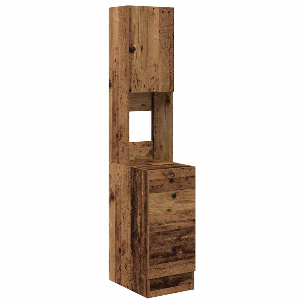 Meuble de cuisine avec tiroir Bois ancien Bois d'ingénierie