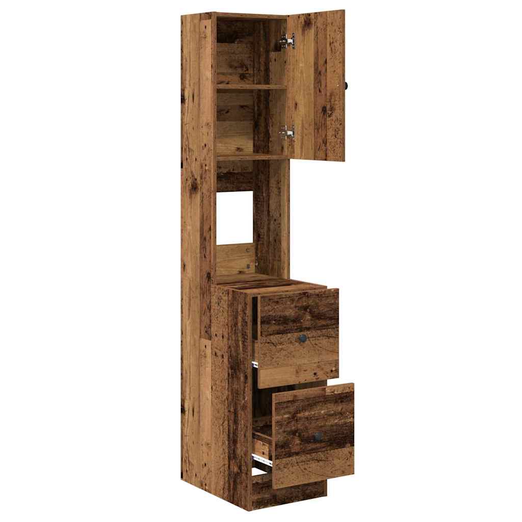 Meuble de cuisine avec tiroir Bois ancien Bois d'ingénierie