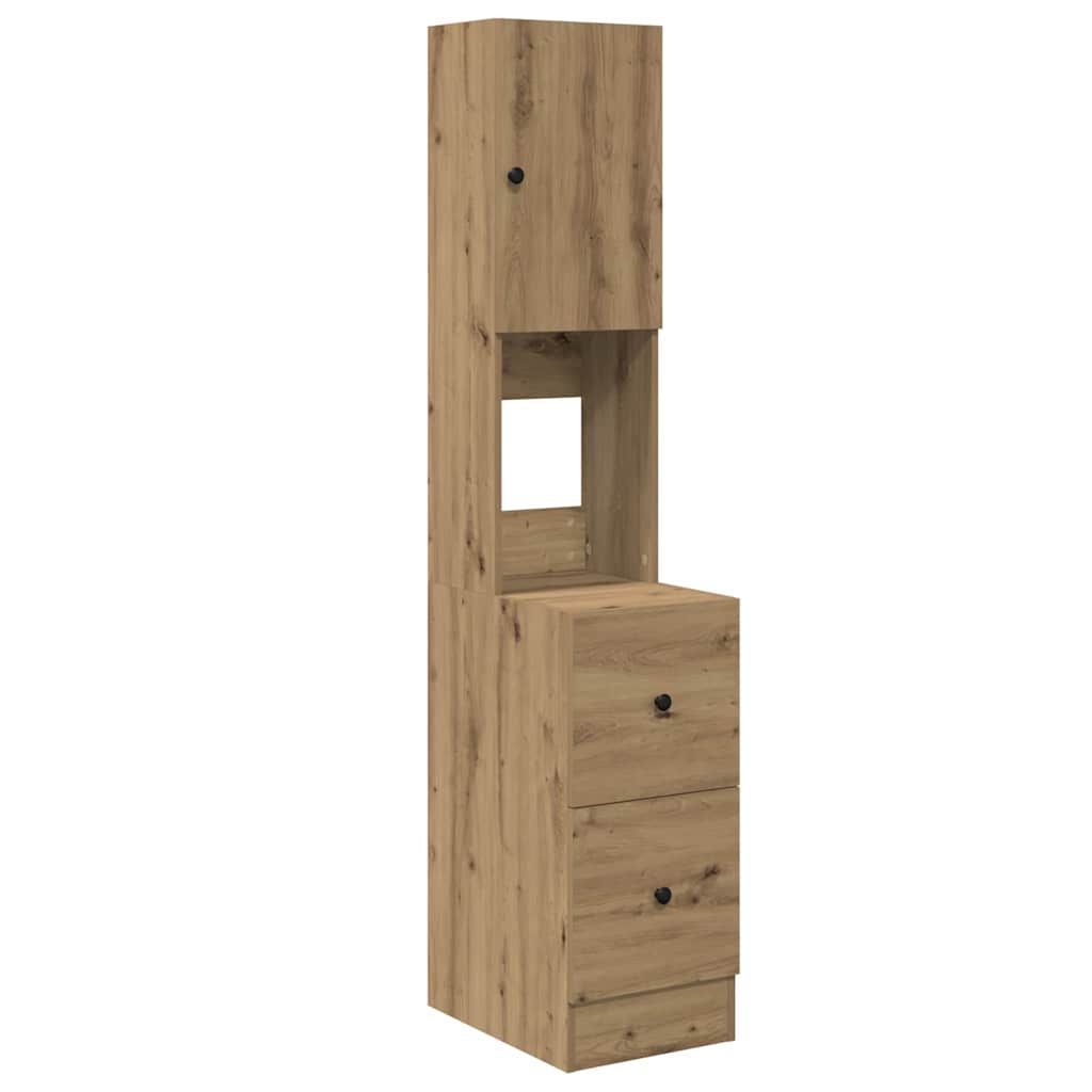 Meuble de cuisine avec tiroir chêne artisanal Bois d'ingénierie